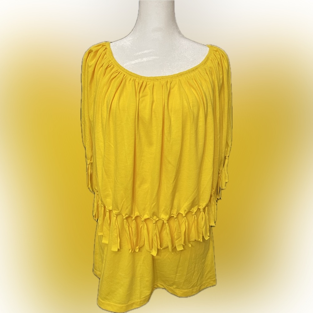 Vibrant Yellow NY Collection Top